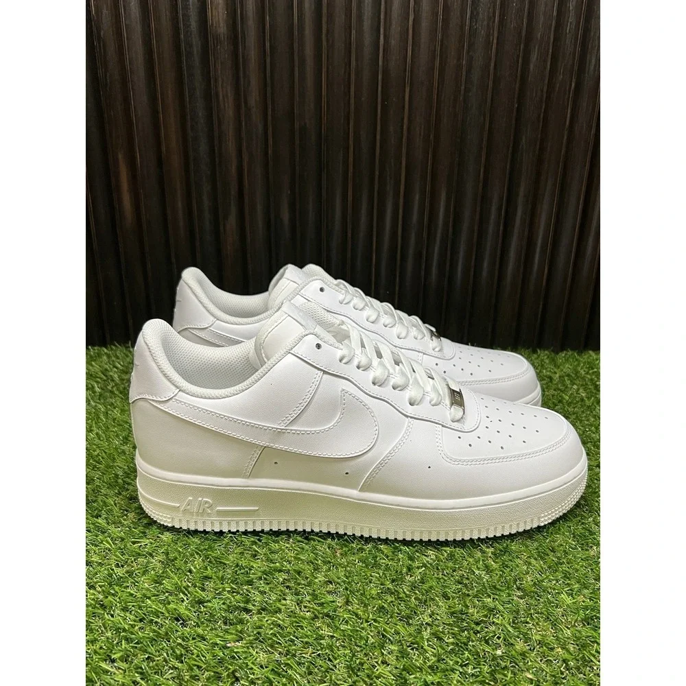 Size 12 - Nike Air Force 1 '07 Low Triple White